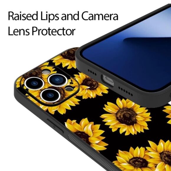 Sunflower iPhone 14 Pro Max Phone Case - Picture 3 of 4